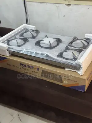 Kitchen Ready Polystar 5 Burner Inbuilt Gas Hob | Pv-Ba8705agps