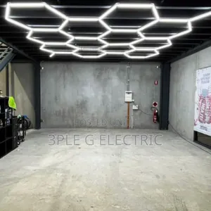 Led Hexagonal Ceiling Flush Light