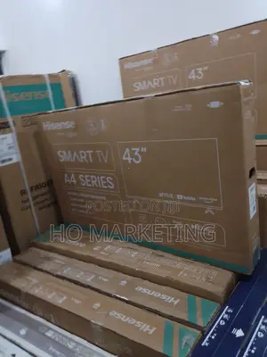 Sleek Design Hisense 43" Smart Uhd Tv