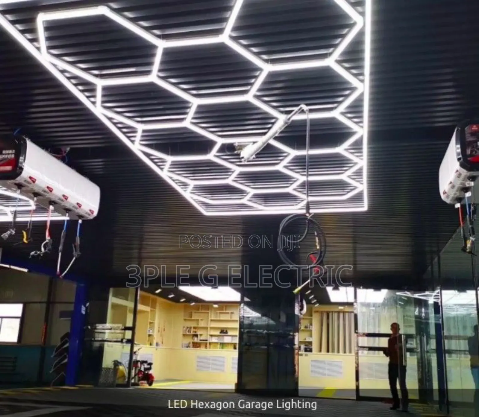 Led Hexagon Garage Lighting