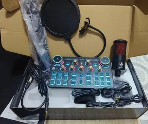 Mkt25 and V30 Marktone Usa Live Sound Card for Live Streaming/ Podcast