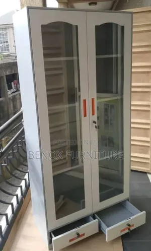 Glass Door Metal Cabinet