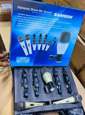Dynamic 7 Set Drum Microphone System