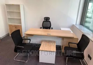 Complete Sets of Desk With Drawers and Shelves