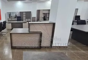 Wooden Design Reception Desk