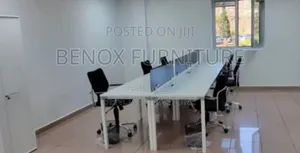 Workstation Desk With Metal Base