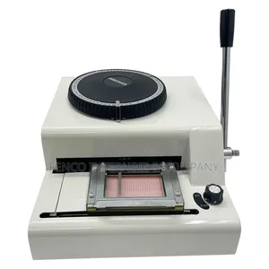 Manual Pvc Card Embossing Machine For Card Making