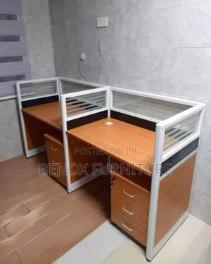 Office Workstation Desk 2 in 1 Desk With Drawers