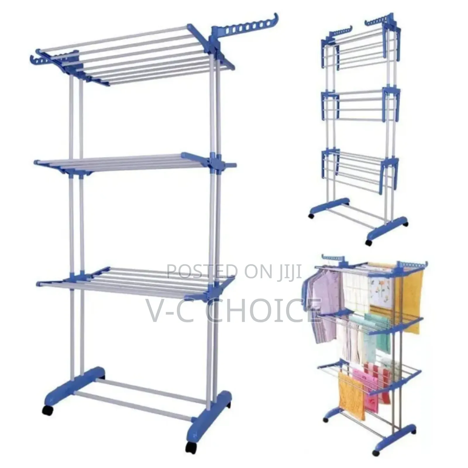 Universal 3 Layers Clothes Hanger