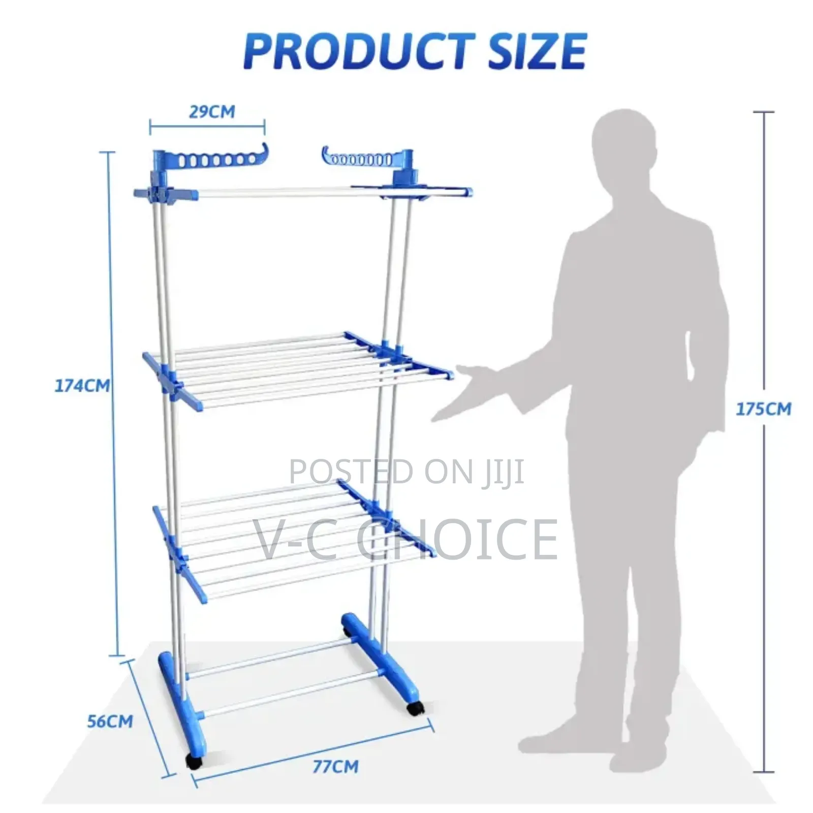 Universal 3 Layers Clothes Hanger