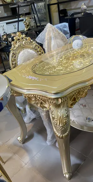  Elegant Imported 6-Seater Turkey Dining Set – Dine in Luxury! 