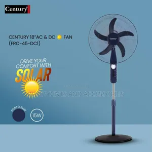18" Century Ac/Dc Solar Inverter Fan -15watts Clearance Sales