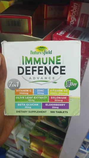 Nature's Field Immune Defense Advance Dietary Supplement 100 Tablets