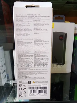 Xiaomi 20000 Mah Power Bank 22.5w