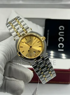Original Gucci Two-Tone Stainless Steel Strap Watch