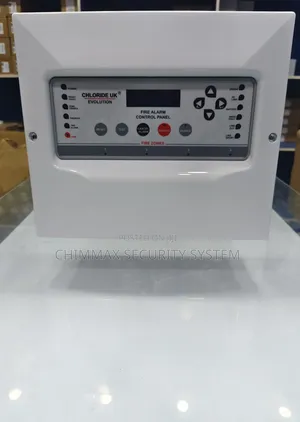 4 Zone Chloride Uk Evolution Fire Alarm Panel With Screen Display