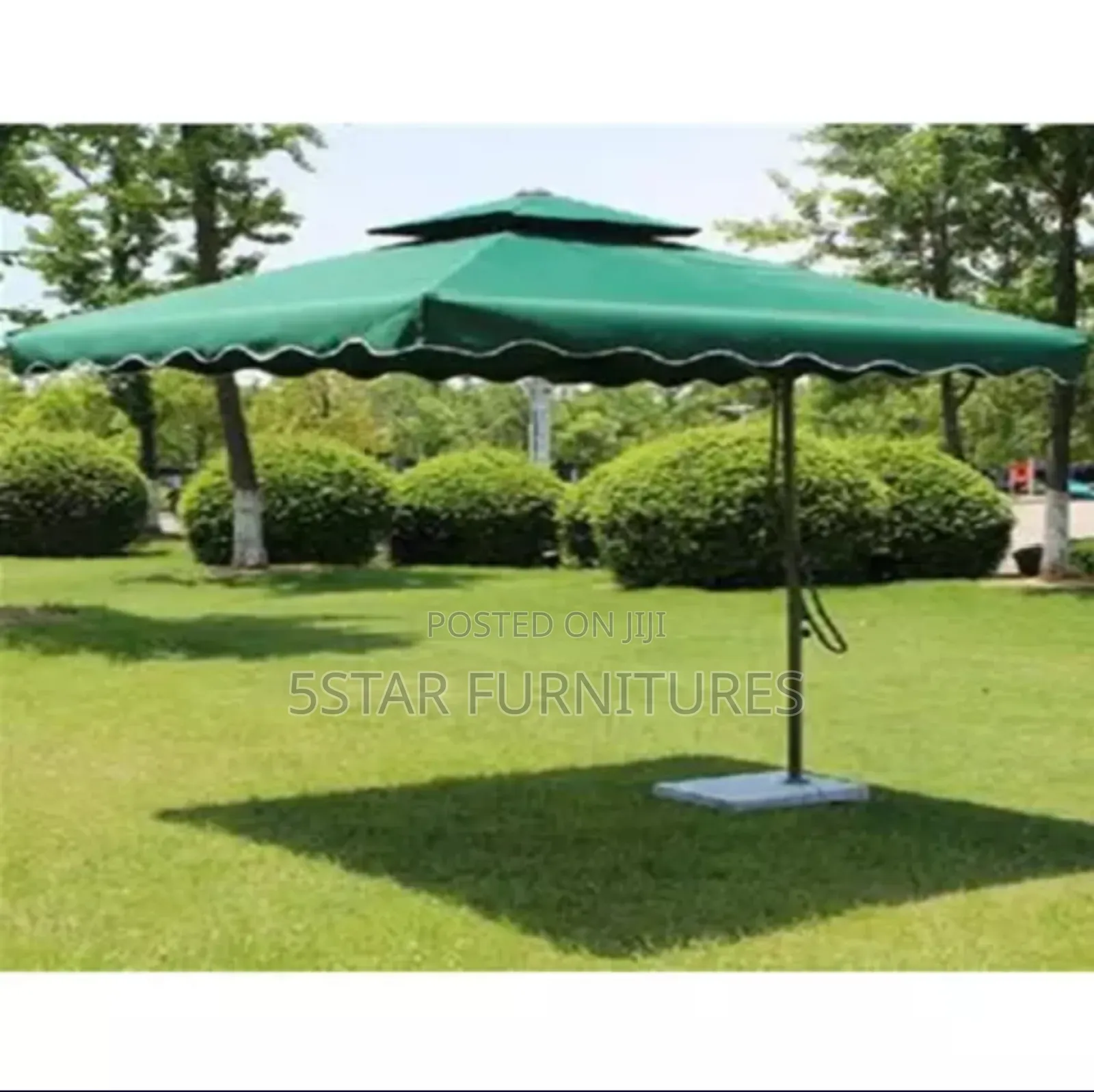 Green Outdoor Umbrella