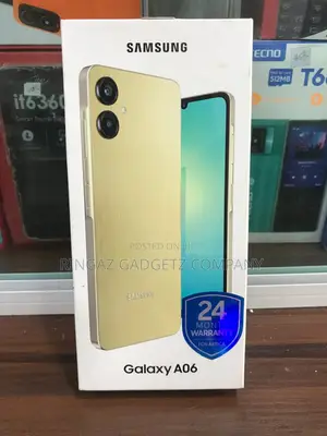 New Samsung Galaxy A06 64 GB Gold