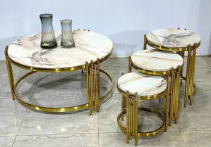 Marble Set of Table 1+3