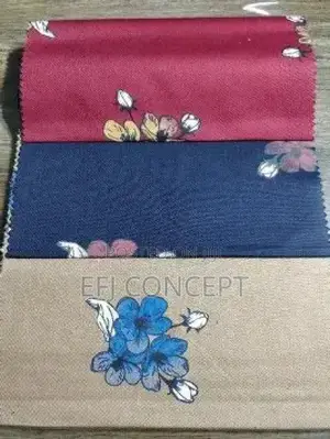 Day And Night Window Blind - Lovely Flowered Blue, Beige And Red
