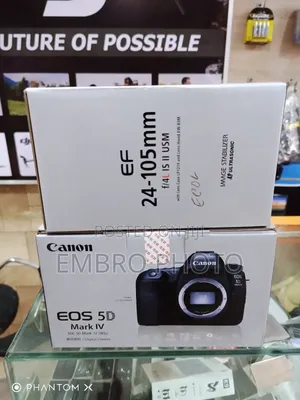 Canon Eos 5d Mark Iv WTH Ef Lens 24-105mm F4l Ii Usm