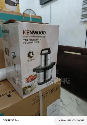 Power Meets Tradition Kenwood Yam Pounder