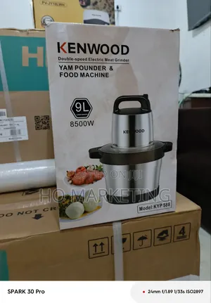 Powerful 9l Kenwood Fluffy Yam Pounder
