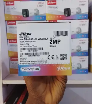 Dahua Two Way Audio Outdoor Camera