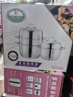 28cm High Quality 3 Layers Stainless Steel Multifunction Steamer Pot