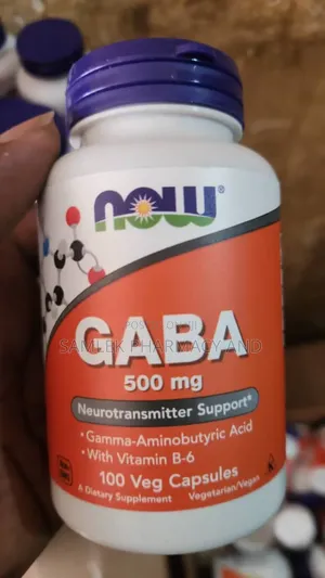 Now Foods Gaba 500mg -neurotransmiter Support -100vegcaps