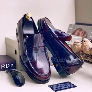Richwanaz Brown Color Leather Shoe