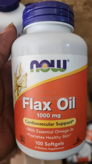 Now Foods Flax Oil 1000mg-cardiovascular Support -100softgel