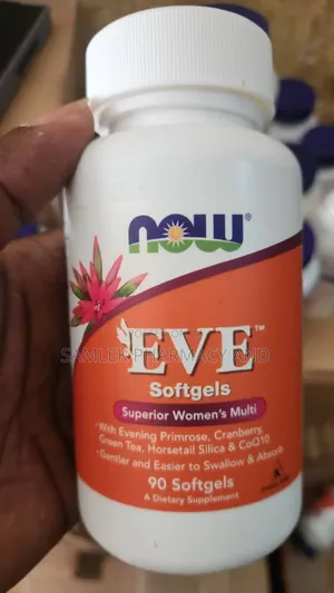 Now Eve Women's Multivitamin With Cranberry,Alpha Lipoic Acid&Coq10