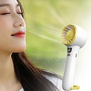 Handheld High-Speed Fan – Portable Cooling Anywhere