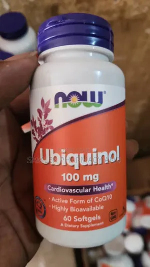 Now Ubiquinol 100mg, High Bioavailability(The Active Form of Coq10)