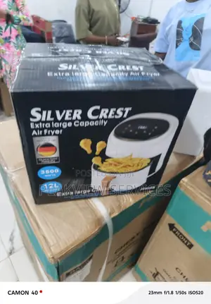 Silver Crest 12l Air Fryer for Healthy Meals