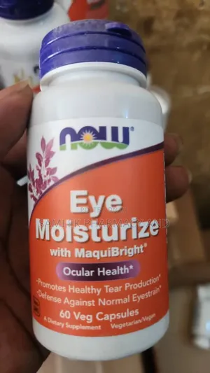 Now Eye Moisturize With Maquibright,Ocular Health- 60vegcaps
