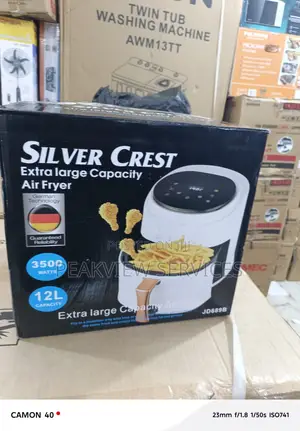 Silver Crest 12l Oil-Free Fryer for Crispy Meals