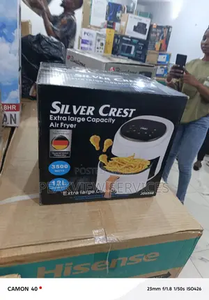 Silver Crest 12l Air Fryer With Adjustable Temperature