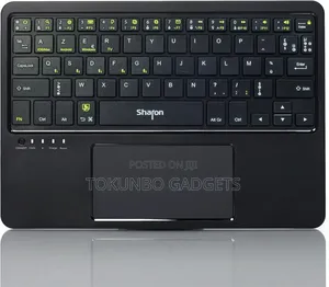 Sharon 4 in 1 Bluetooth Rechargeable Keyboard With Touchpad