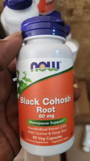Now Black Cohosh Root 80mg- Menopause Support -90vegcaps