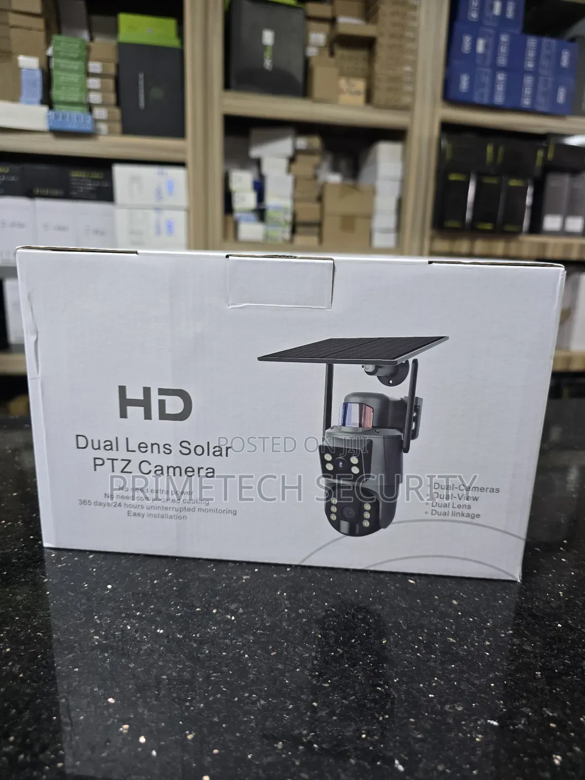 Infinity Plus Solar PTZ Camera
