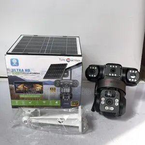 Skyvision 9mp 4g True Triple Lens Solar Ptz Big Outdoor Camera (V380)