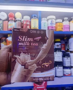Wins Town Slim Milk Tea, Chocolate Flavor.