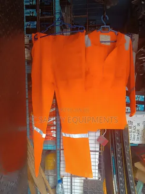 Orange Up & Down Coverall