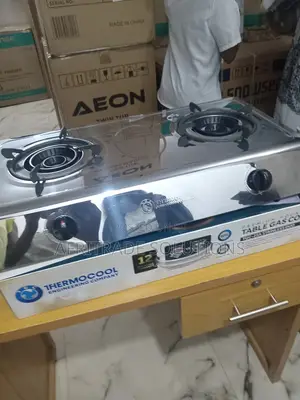Thermocool Stainless Table Gas Cooker – Double Burner!