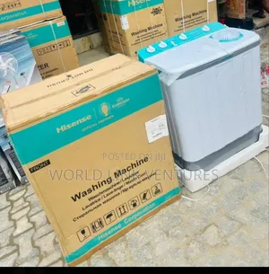 Hisense Twin Tub Washing Machine 7.5 Kg With Stronger Rolling Motor