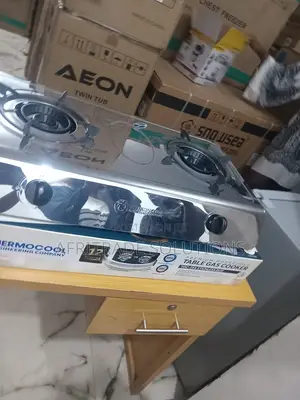 New Stainless Steel Thermocool 2-Burner Cooker – 100% Quality