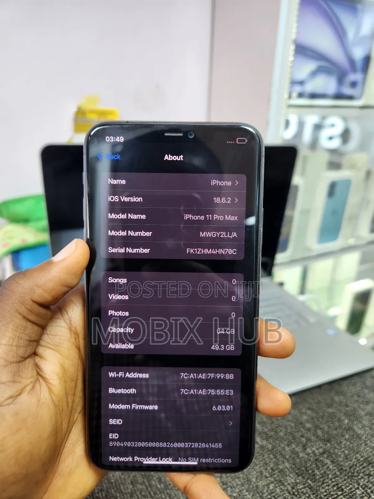 Apple iPhone 11 Pro Max 64 GB Black