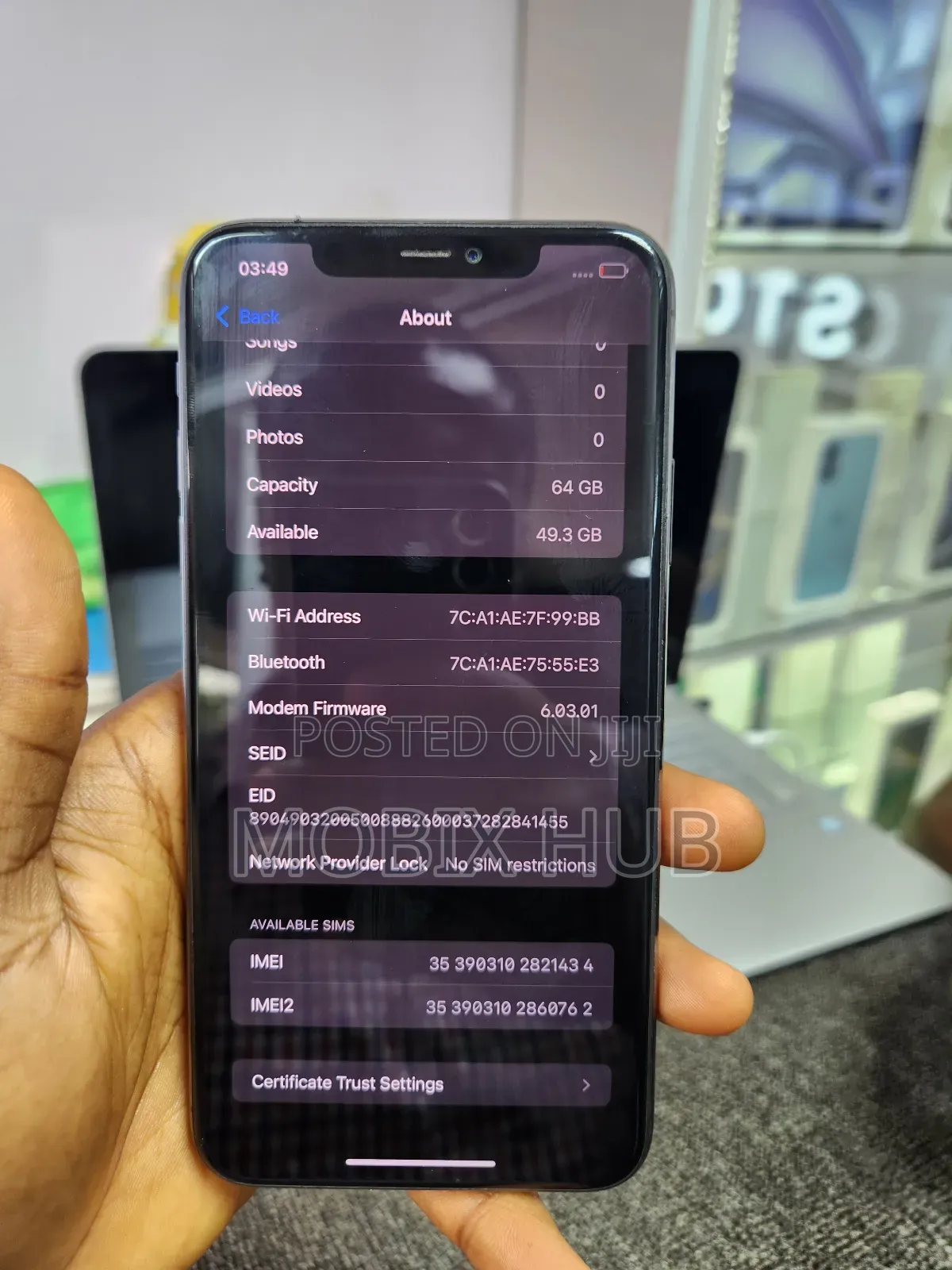 Apple iPhone 11 Pro Max 64 GB Black